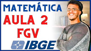 Concurso IBGE 2022  Matemática para recenseador Porcentagem FGV  Censo demográfico 20202022 [upl. by Heffron873]