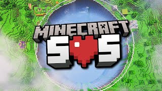 The Hole Is Finished ▫ Minecraft SOS Ep10 ▫ Minecraft 120 Hardcore SMP [upl. by Ydollem]