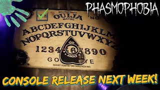 Phasmo Console Release Date Coming Next Week  Phasmophobia [upl. by Accire]