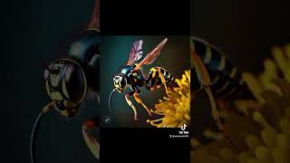 Wasp youtube insects foryou animalssocialinsects foryoushortsyoutubeshorts happyviralshort [upl. by Ailenroc]