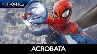 SpiderMan PS4  Acrobata  Guia de Troféu 🏆 [upl. by Malonis802]