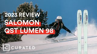 2023 Salomon QST Lumen 98 Ski Review 2024 Same Tech Different Graphic  Curated [upl. by Akirahs]