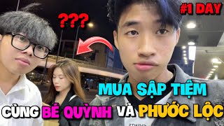 Vlog  1 Ngày Shopping Sập Tiệm Cùng Bé Quỳnh FF Và Phước Lộc Gaming  Hoàng Vinh TV [upl. by Alverson]