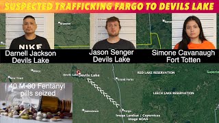 Trio Charged As Suspected Drug Traffickers From Fargo To Devils Lake [upl. by Olia]