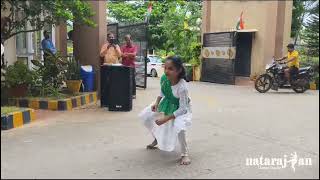 Janani  RRR  Ft Anjusha  Natarajan Dance Studio [upl. by Atinet]