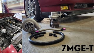 Turbocharging my 7M Mk3 Toyota Supra [upl. by Einnaej]