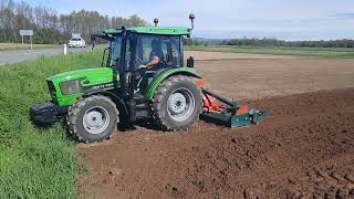 Deutz Fahr 5080 D KEYLINE  Cultivating the Fields [upl. by Doomham850]