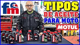 Tipos de aceite para moto  Cómo elegir el correcto [upl. by Cozmo]