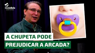 Chupeta pode prejudicar a arcada dentária  DenteBelo [upl. by Adaline]