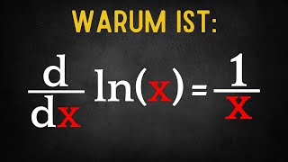 Wie kommt man auf die Ableitung des Logarithmus 🤔📝 [upl. by Kirre]