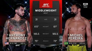 Full Fights A Hernandez vs Michel Pereira  Michel Pereira vs A Hernandez 10192024 [upl. by Ranite968]