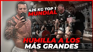 JOHN HAACK hace HISTORIA 😵 426 kg Peso muerto convencional RAW y con 93 kg [upl. by Meensat]