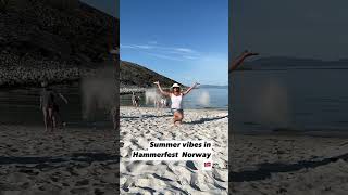 Summer vibes Hammerfest Norway 🇳🇴 [upl. by Ecinaej809]