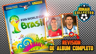 ALBUM DE FIGURITAS MUNDIAL BRASIL 2014 PANINI ✅️ REVISION COMPLETA [upl. by Matejka]