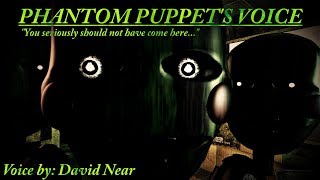 SFM FNaF Phantom Puppets Voice [upl. by Jase875]