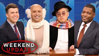 Weekend Update ft Marcello Hernández and Bowen Yang  SNL [upl. by Buffy441]