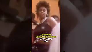 Aint Nothin Goin On But The Rent  Gwen Guthrie 1986 80s Funk Soul Music Club Hits 80smusic [upl. by Harberd945]