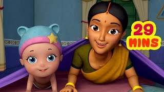 என் செல்ல கண்ணே  Tamil Rhymes for Children Collection  Infobells [upl. by Leummas]