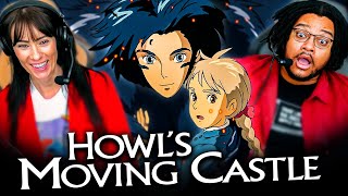 HOWLS MOVING CASTLE 2004 MOVIE REACTION FIRST TIME WATCHING Studio Ghibli  Movie Review [upl. by Arahas]