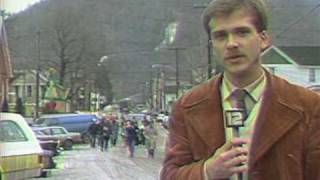 Ted Kennedy 1985 Visits West Virginia Flood Victims [upl. by Nima]