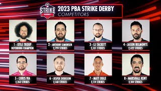 2023 PBA Strike Derby  Full PBA Bowling Telecast [upl. by Anyk447]