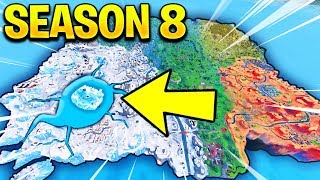 SEASON 8 MAP UPDATE Fortnite Battle Royale [upl. by Sorilda]