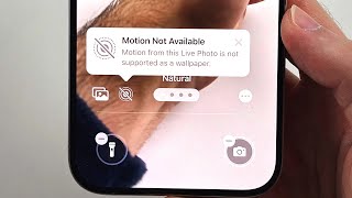 How To Fix Motion Not Available in iPhone iOS 18 [upl. by Gussy15]