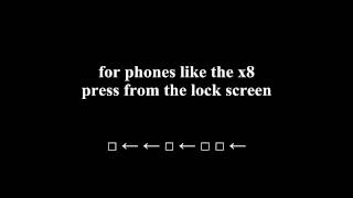 How to access the hidden menu on Sony Ericsson phones [upl. by Ambie]