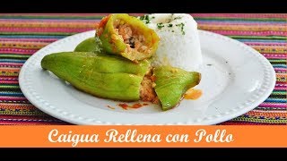 CAIGUAS RELLENAS  RECETA PERUANA  PERUVIAN DISH [upl. by Jake754]