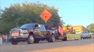 Timpson HS Homecoming Parade 2016 [upl. by Scales162]