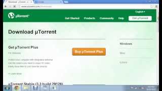 How to Download Free Movies Using uTorrent [upl. by Nilpik]