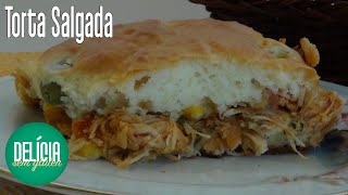 Torta salgada deliciosa sem glúten de liquidificador  GLUTEN FREE [upl. by Williams]