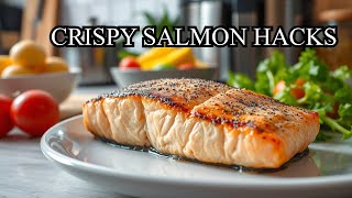 How to make Air Fryer CRISPY SALMON [upl. by Ahsii]