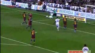 Real Madrid 1 X 1 Barcelona 16042011 Campeonato Espanhol 20102011 [upl. by Ennaecarg]