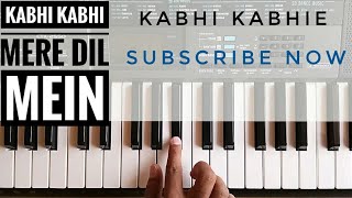 Kabhi Kabhi Mere Dil Mein Piano Cover  Kabhi Kabhie  Amitabh Bachchan  Lata Mangeshkar [upl. by Adnilg446]