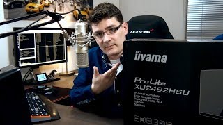 From 34quot QHD to iiyama ProLite XU2492HSUB1 Unboxing and first impression [upl. by Jasmine]