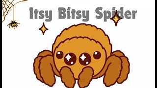 Itsy Bitsy Spider  Nursery Rhymes [upl. by Goss]