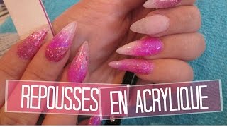 TUTO Melissa Easy Nails  Remplissage en acrylique [upl. by Ardnic609]