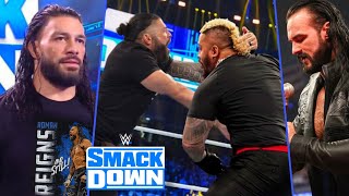 WWE SmackDown 14 June 2024  Roman Reigns Returns Against Solo Sikoa Drew McIntyre Returns Home [upl. by Palmira211]