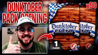 OPENING OVER 50 DUNKTOBER EVENT PACKS IS THIS EVENT WORTH GRINDING IN NBA 2K25 MyTEAM [upl. by Nabal]