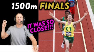 Olympian Reacts to the NCAA 1500m Championship [upl. by Anirahc]