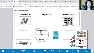 Workplace Math Game Bridges Counting and Comparing Fives [upl. by Idaf]