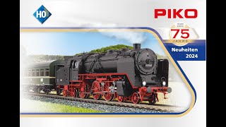 First Impressions PIKO New Items 2024 Catalog modeltrains märklin piko neuigkeiten catalogue [upl. by Durwyn]