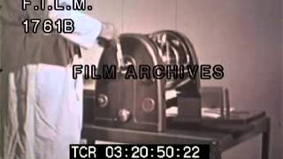 Mimeograph Machine stock footage  archival footage [upl. by Intyrb]