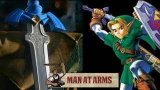 Links Master Sword Legend of Zelda  MAN AT ARMS [upl. by Hanzelin]