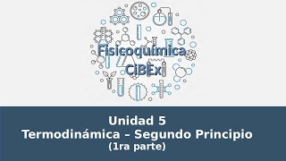 Fisicoquímica CiBEx  Modulo 5 Parte 1  Segundo Principio de la Termodinámica [upl. by Weissmann]