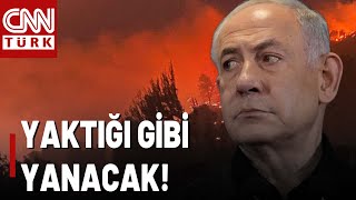 İsrail Yangınlarla Mı Yıkılacak Yangınlar Netanyahunun Cehennemi Mi Olacak [upl. by Yentihw]