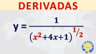 📕 DERIVADA EXPONENTE FRACCIONARIO x en el Denominador  REGLA DE LA CADENA  Juliana la Profe [upl. by Eugatnom442]