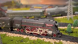 The Simulation Electric Steam Train Model Toy 🚂 [upl. by Kiran]