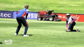 Fielding drills with Joe Root [upl. by Ahsilahk388]